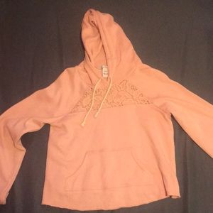 Pink Laced Pullover